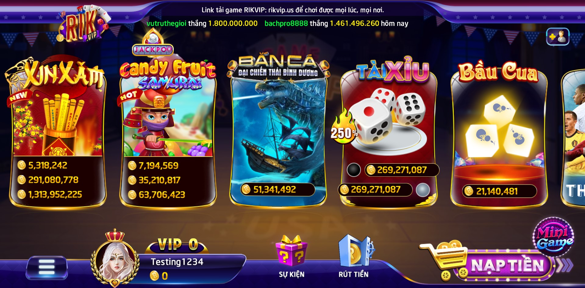 Game Bài Rikvip Có Uy Tín Không? Review Rikvip năm 2022